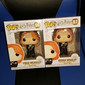 Harry Potter Fred and George Weasley Funko Pops